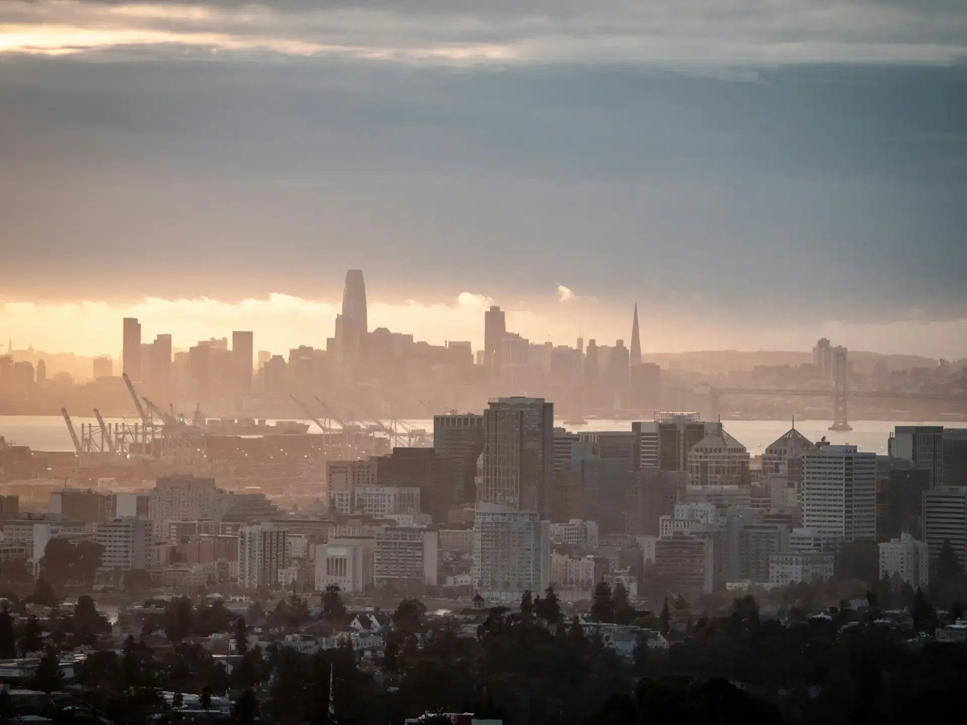 San Francisco Bay Area skyline — managed IT and custom software for local businesses